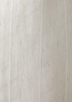 Raiza Striped Linen Shift Dress