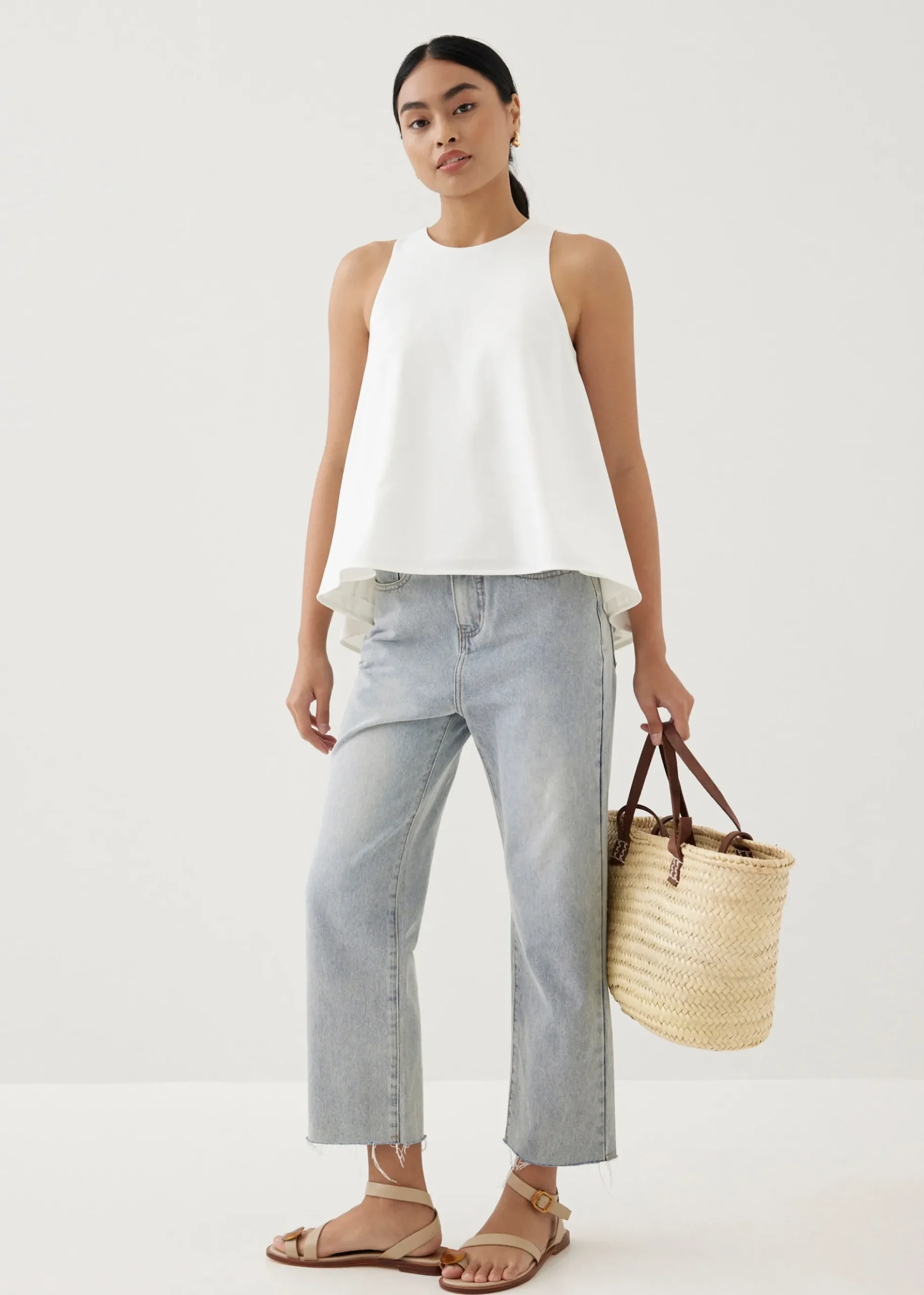 Reina Trapeze Tank Top