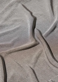 Relaxed Metallic Scoop Neck Tank Top