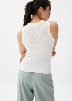 Ribbed Knit Tank Top