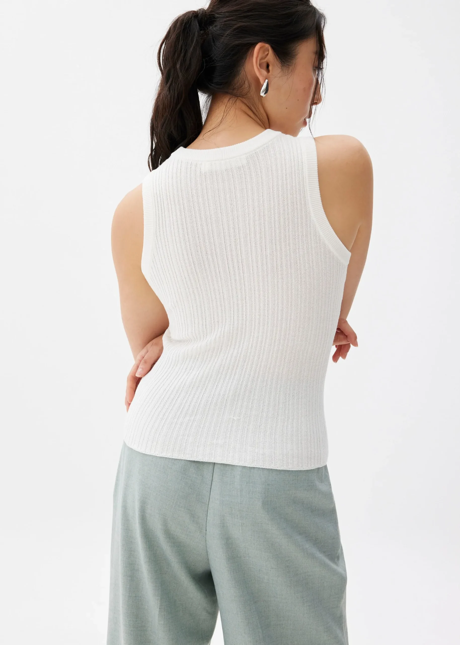 Ribbed Knit Tank Top