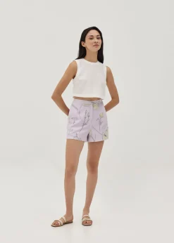 Rivka Loose Shell Crop Top