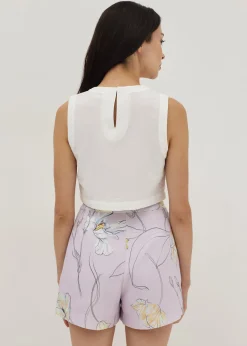 Rivka Loose Shell Crop Top