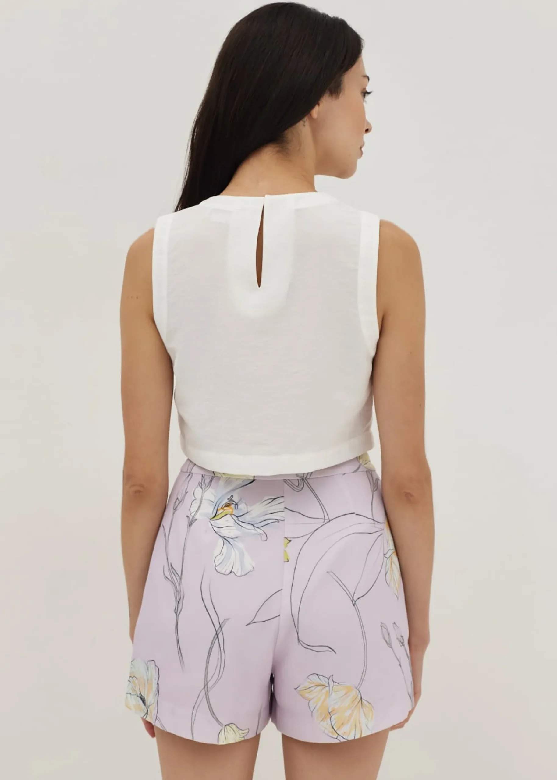 Rivka Loose Shell Crop Top
