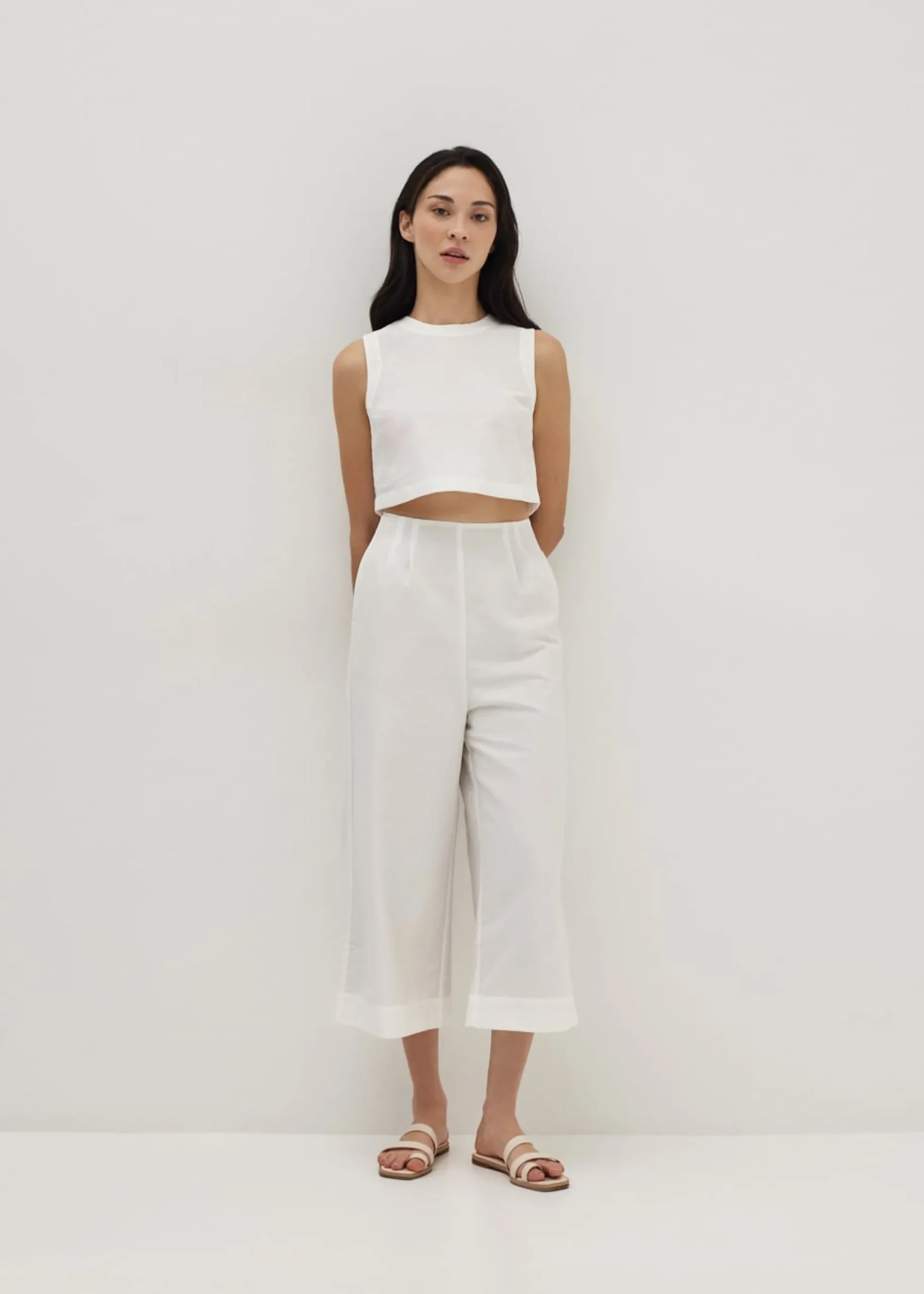 Rivka Loose Shell Crop Top