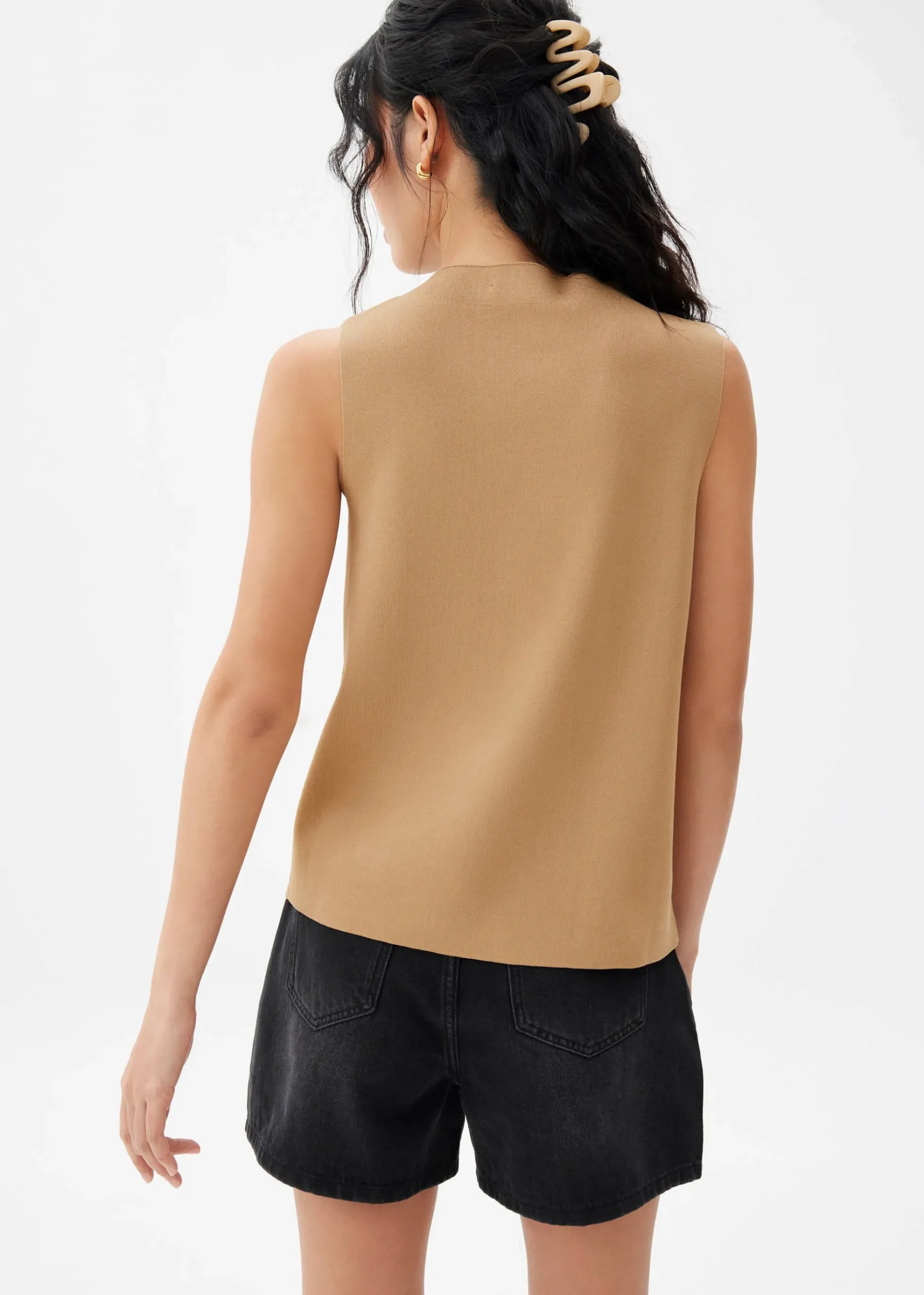 Robin High Neck Knit Top