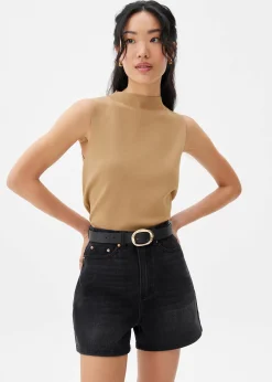 Robin High Neck Knit Top