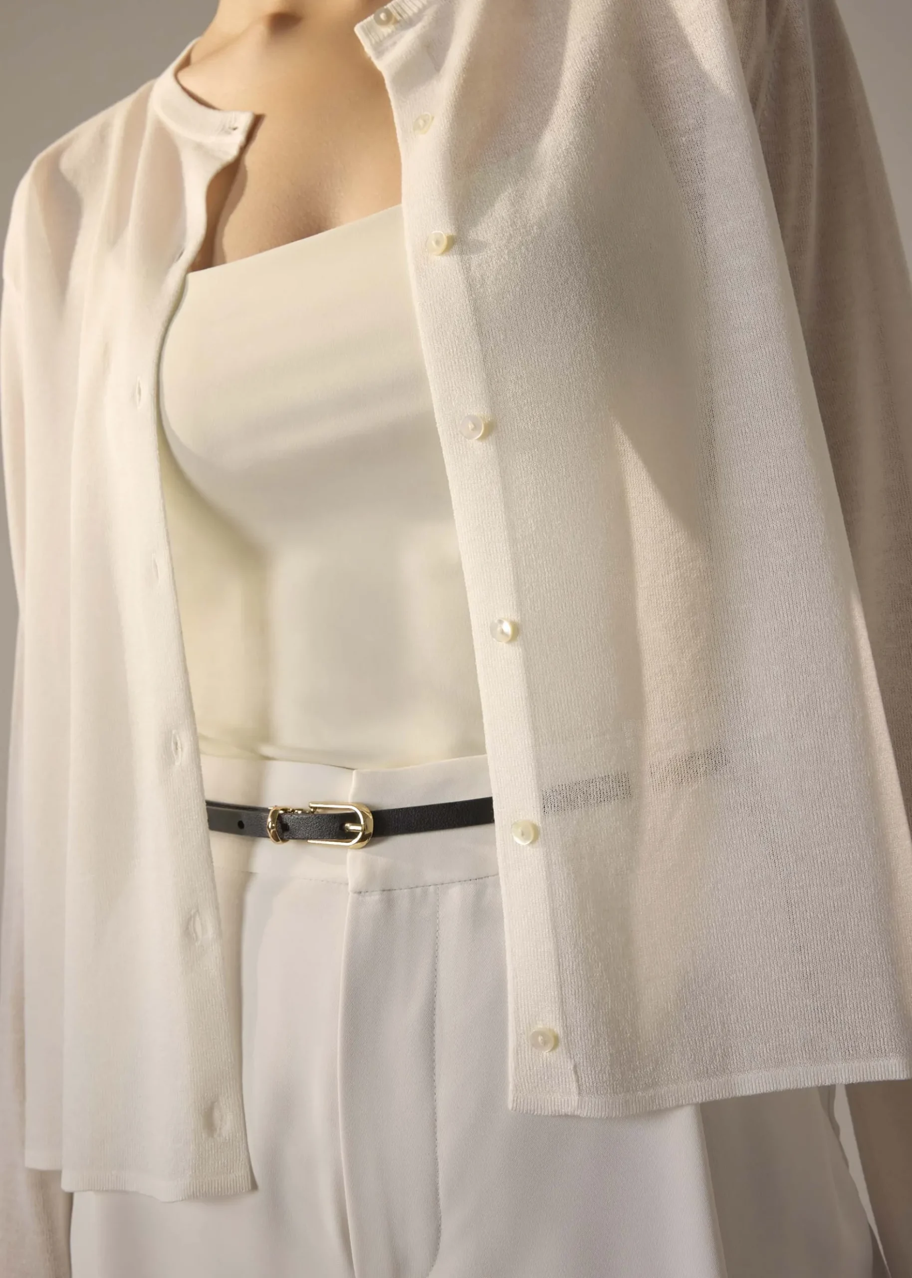 Rocio Sheer Knit Cardigan