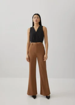 Rouinna Pleat Wrap Crop Top