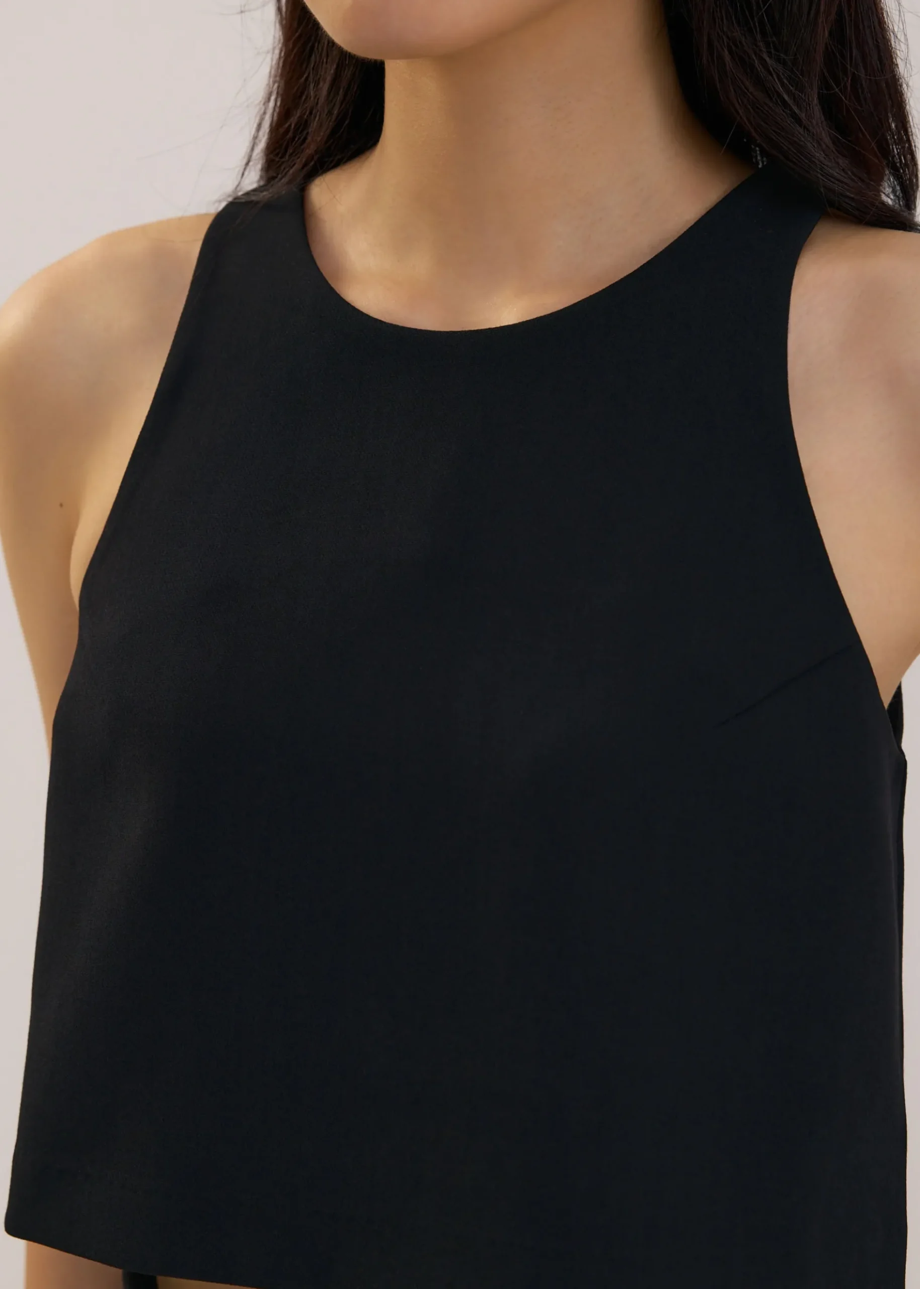 Round Neck Crop Top