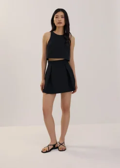 Round Neck Crop Top