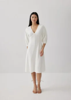 Roween Padded Puff Sleeve Dress