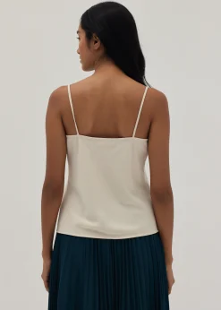 Rubina Asymmetrical Cowl Neck Top