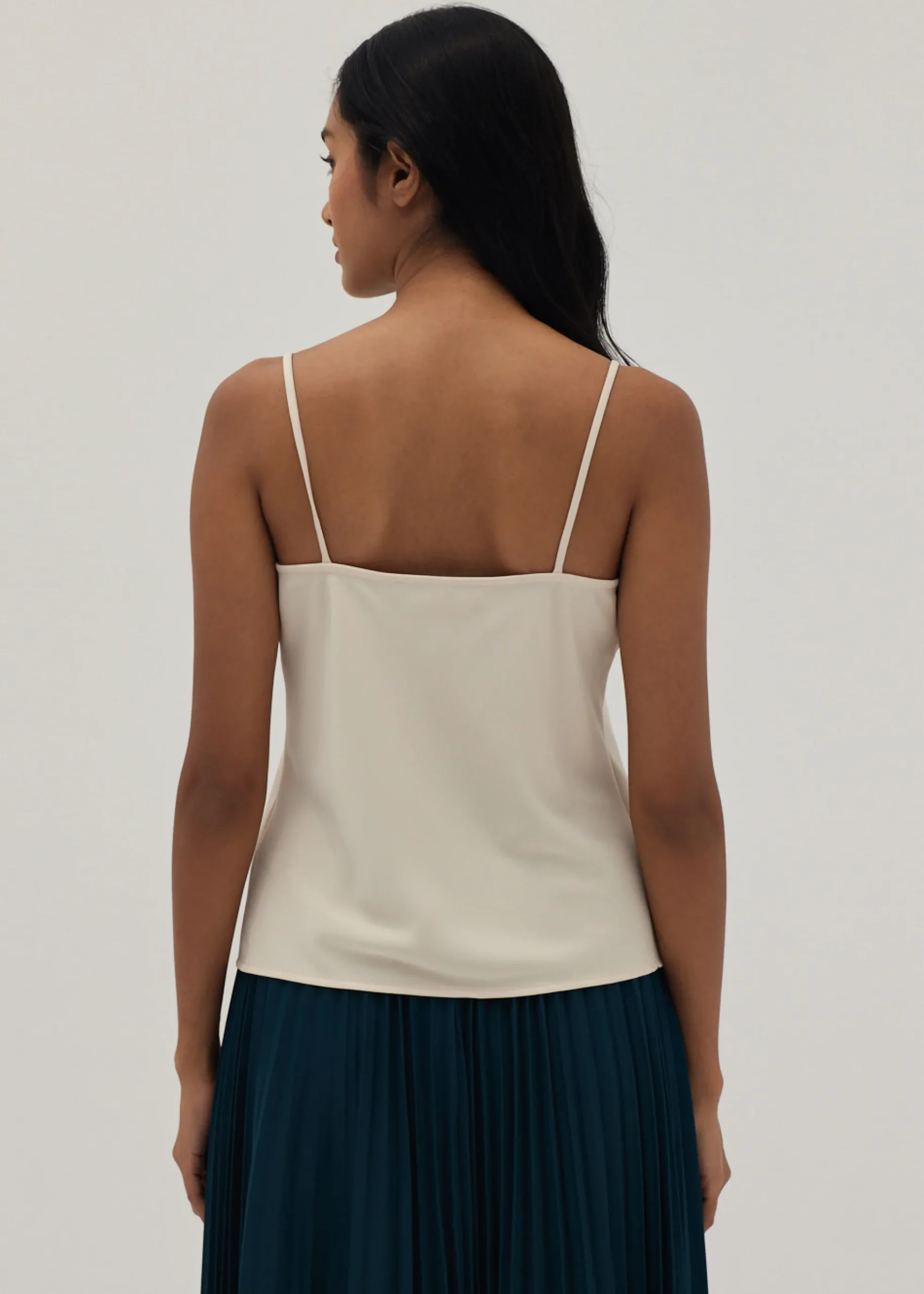 Rubina Asymmetrical Cowl Neck Top