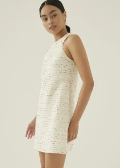 Sabel Tweed Shift Mini Dress