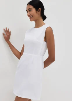 Safia Textured A-line Dress