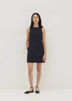 Sallie Tweed Shift Mini Dress