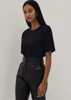 Samantha Padded Boxy Tee