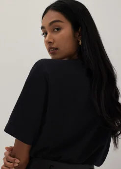 Samantha Padded Boxy Tee