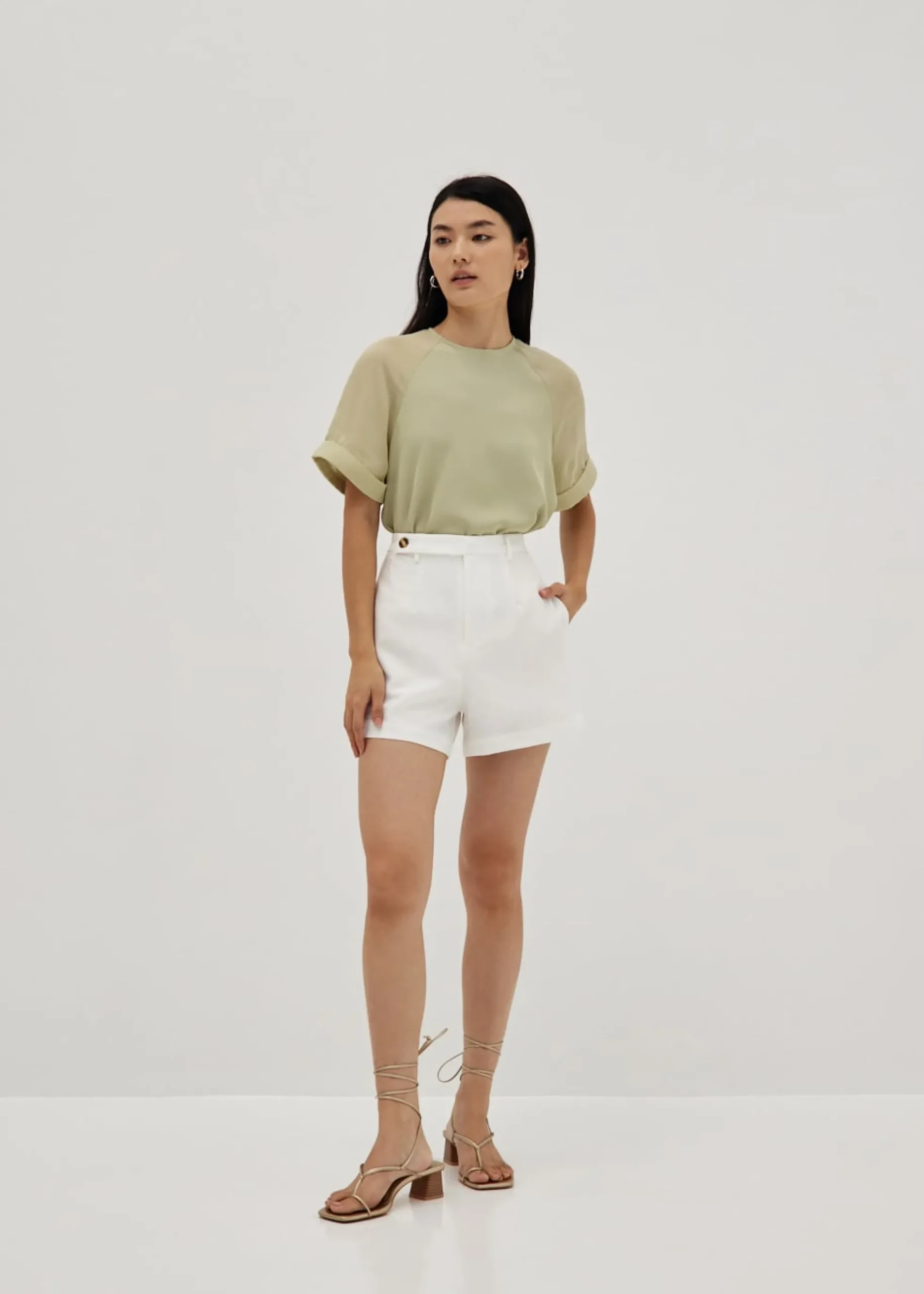 Sanya Raglan Sleeve Shell Top
