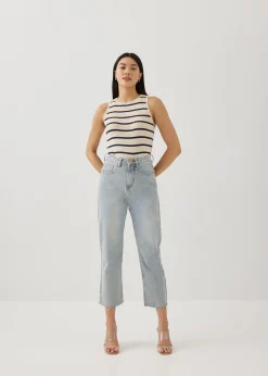 Sasha Striped Knit Tank Top