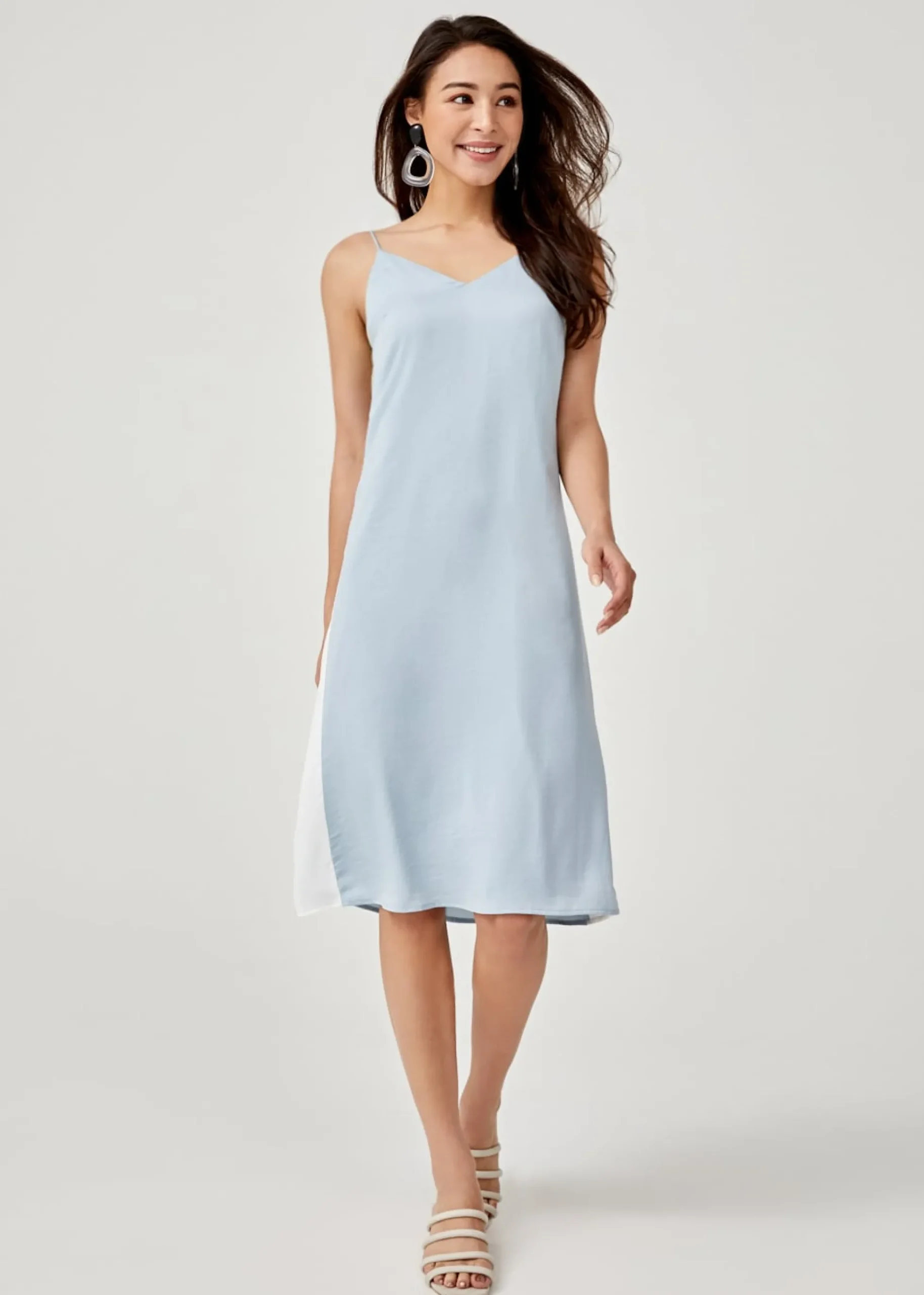 Selina Colourblock Camisole Dress