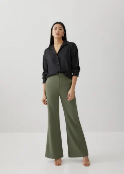 Shontelle Relaxed Satin Shirt