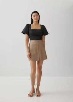 Silvi Square Neck Bustier Top