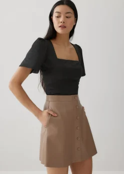 Silvi Square Neck Bustier Top