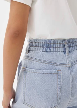Sloane Elastic Paperbag Jeans