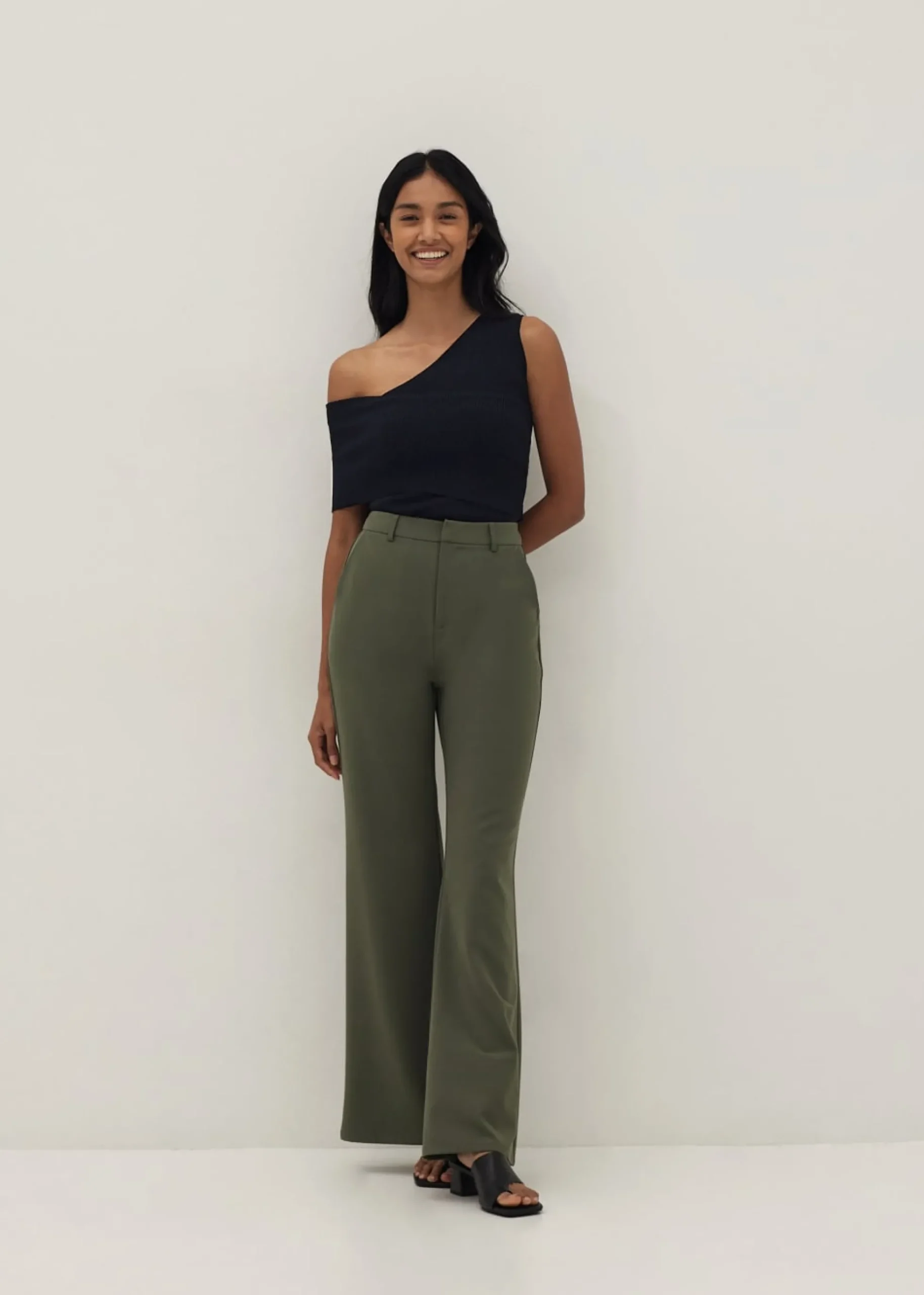 Sofena Asymmetrical Knit Top