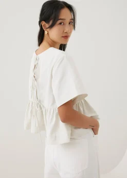 Sofi Tie Back Babydoll Top