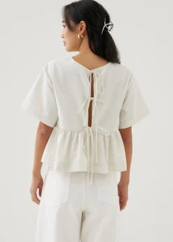 Sofi Tie Back Babydoll Top