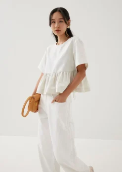 Sofi Tie Back Babydoll Top