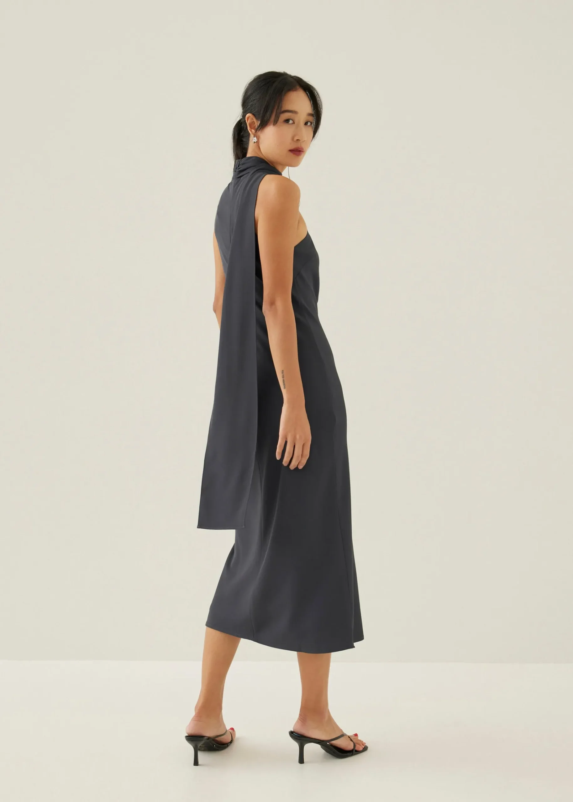 Sola Halter Midi Dress