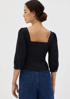 Soleia Knot Twist Front Top