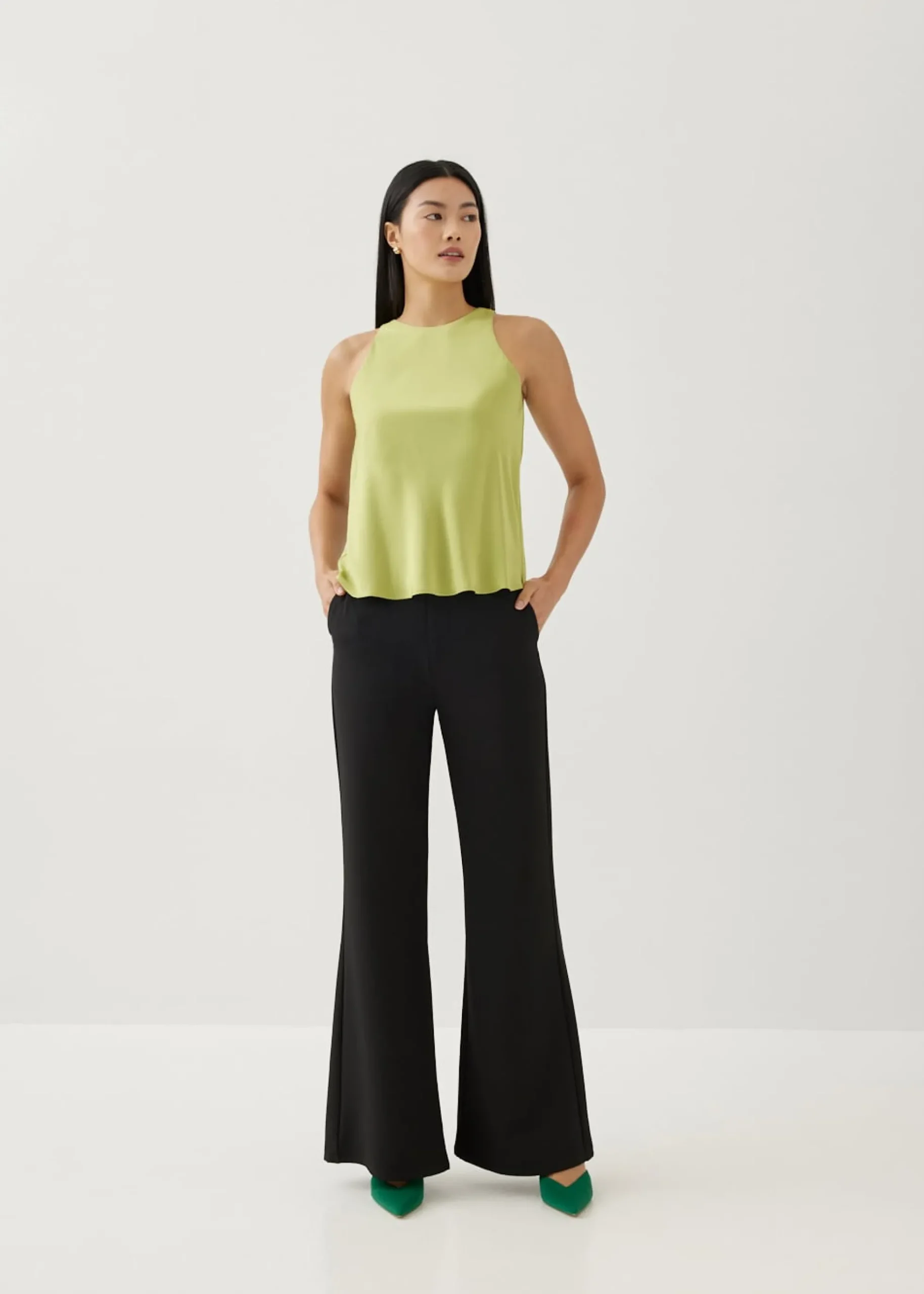 Sonnet Ribbon Tie Back Tank