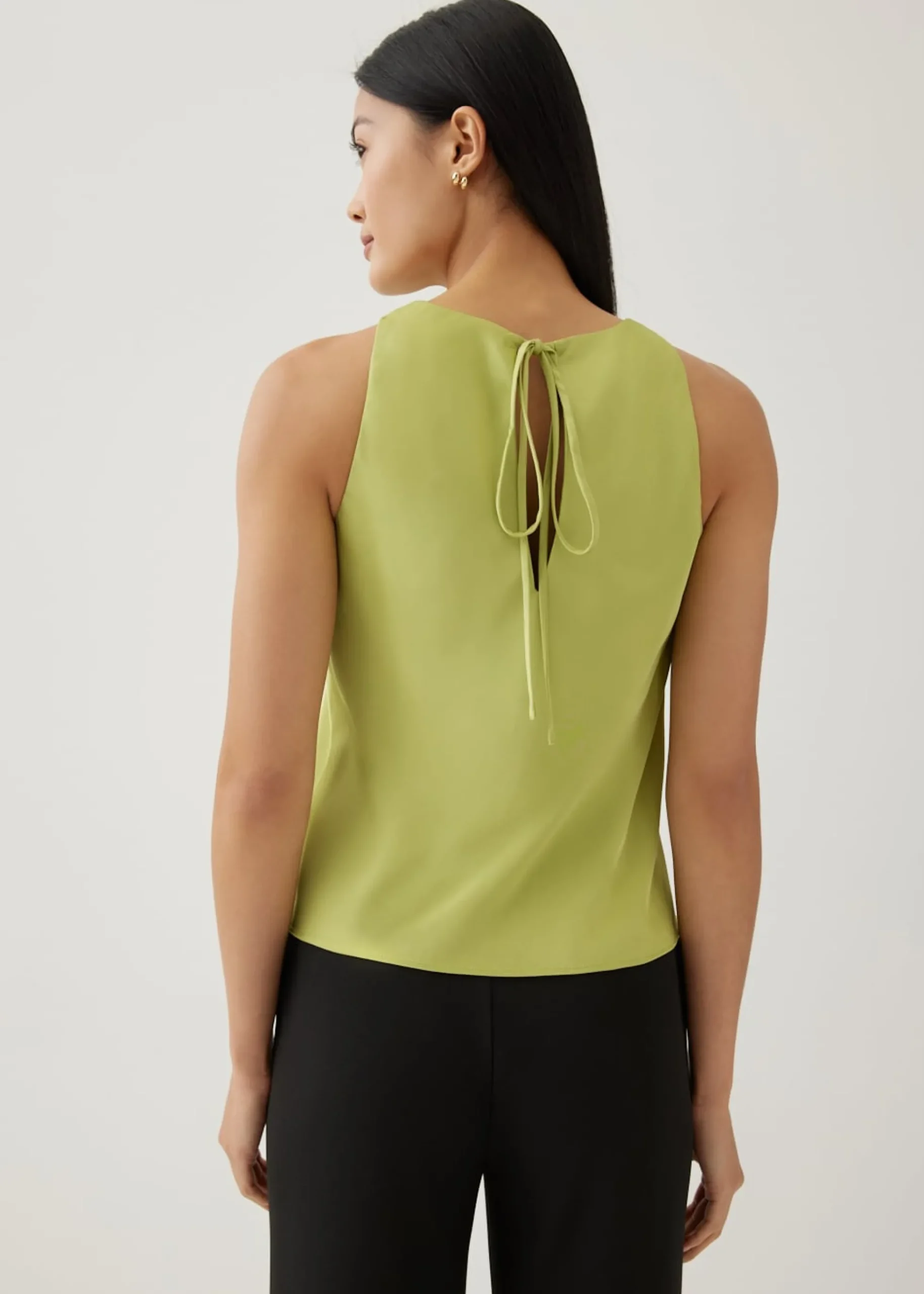 Sonnet Ribbon Tie Back Tank