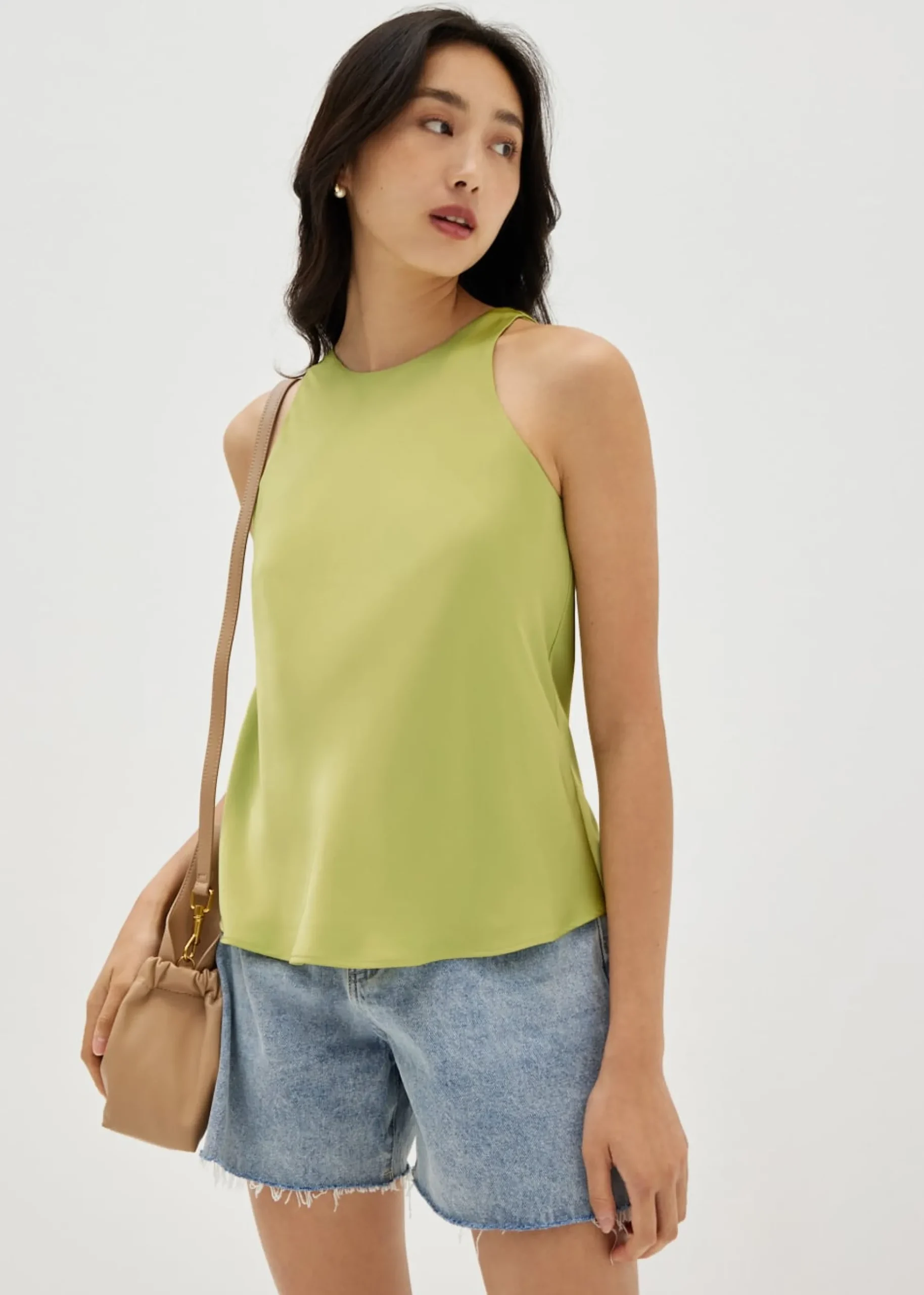 Sonnet Ribbon Tie Back Tank