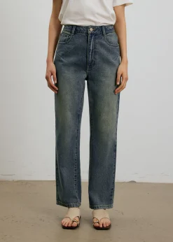 Suki Denim Slim Illusion Straight Leg Jeans