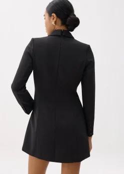 Tailored A-line Mini Blazer Dress