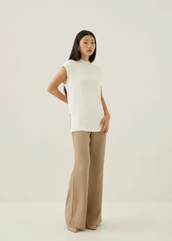 Taniya High Neck Knit Top