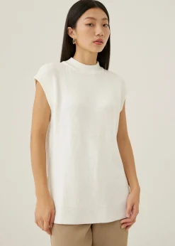 Taniya High Neck Knit Top
