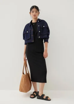 Tasmin Rayon Midaxi Shirt Dress
