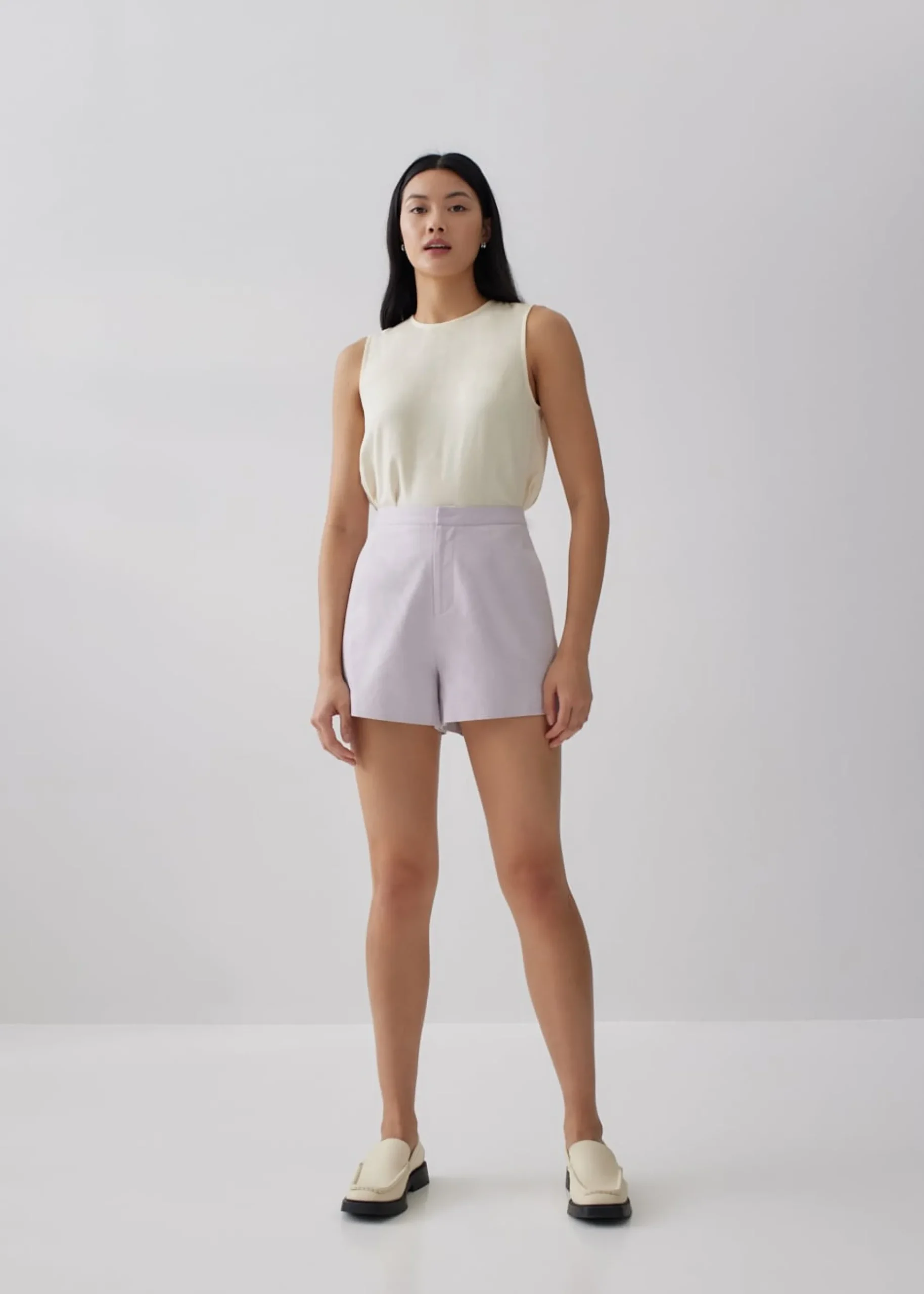 Taylor Linen Shell Top