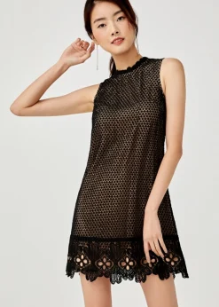 Tenley Lace Overlay Dress