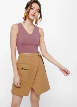 Thorali Knit Crop Tank Top