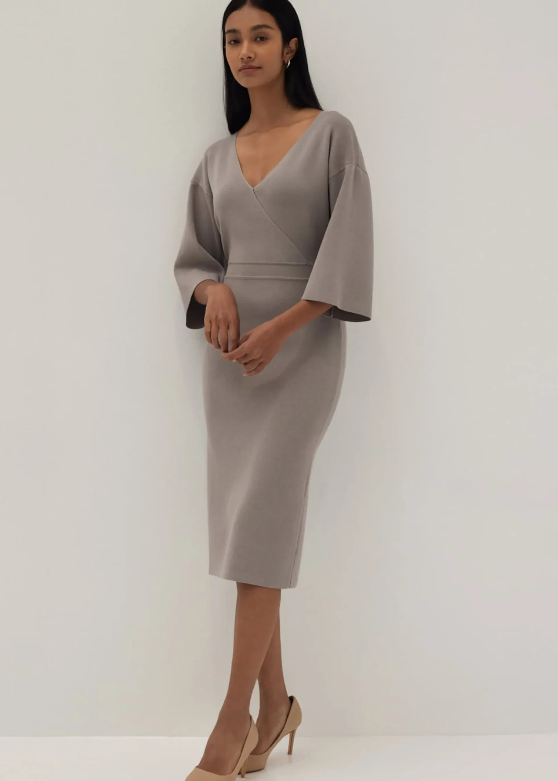 Tori Column Midi Knit Dress