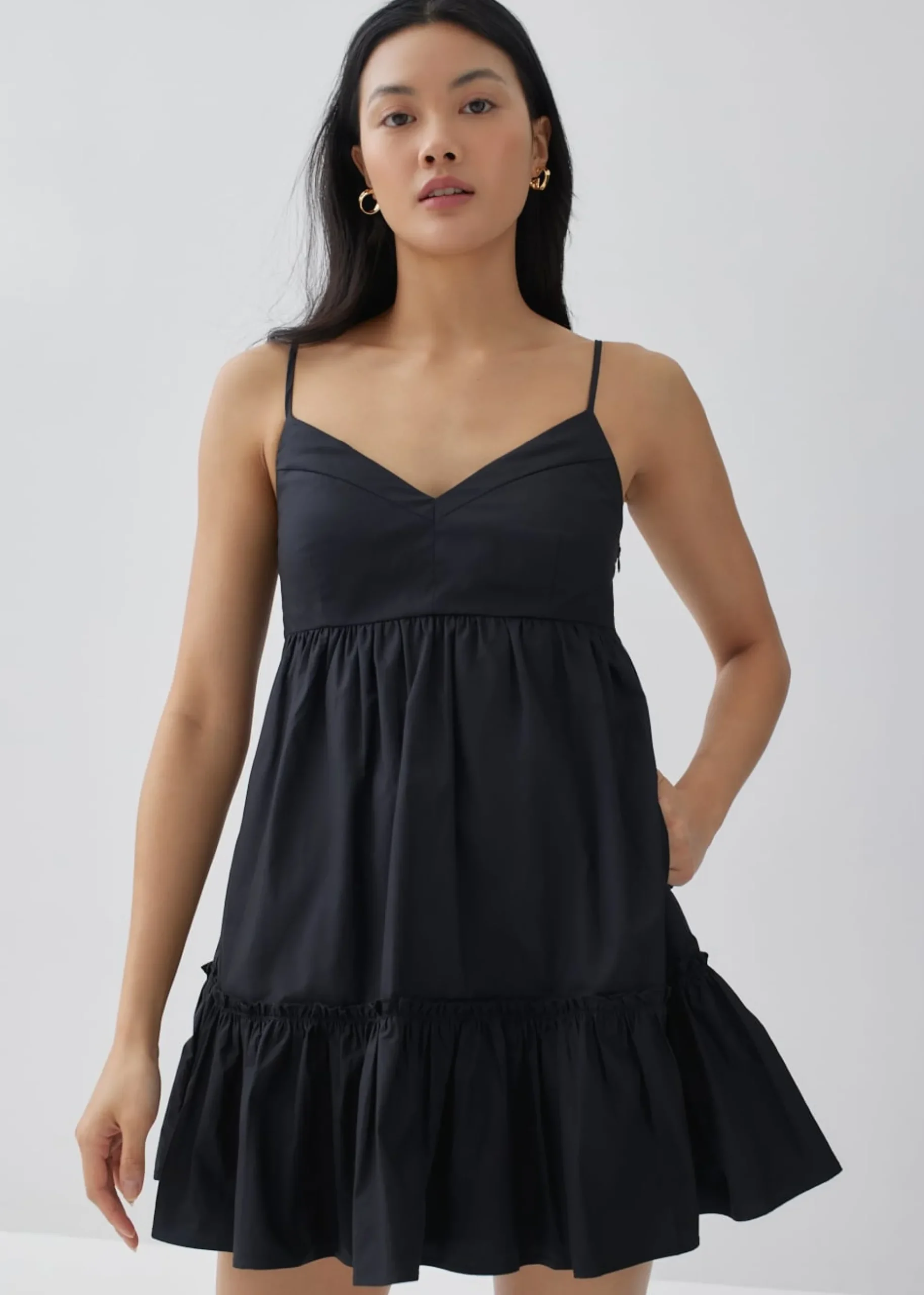 Trimmie Padded Swing Camisole Dress