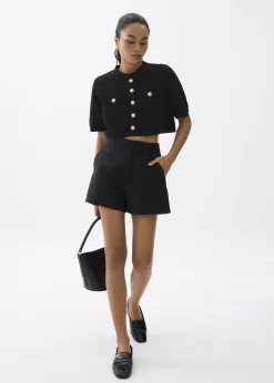 Tweed A-line Shorts